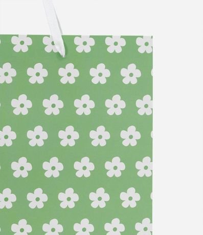 Embalaje de Regalo Mediana con Estampado de Flores 3