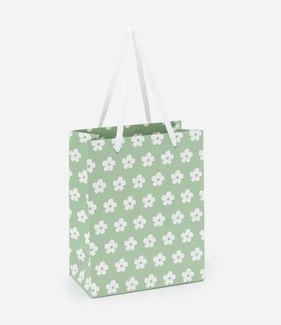 Embalaje de Regalo Pequeña con Estampado de Flores