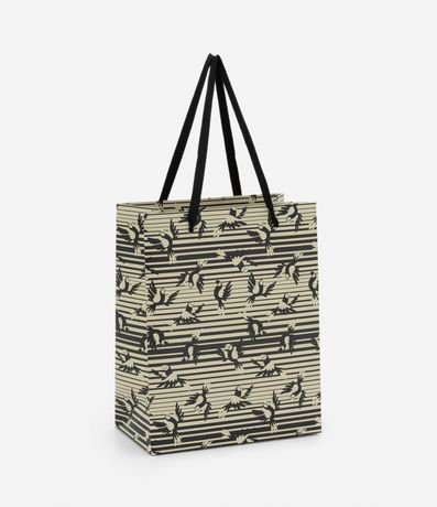 Embalaje de Regalo Pequeño con Estampa de Pájaros