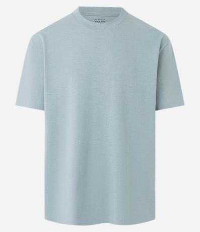 Remera Relaxed en Algodón con Efecto Grueso 5