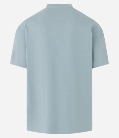 Remera Relaxed en Algodón con Efecto Grueso 6