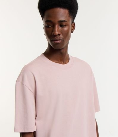 Remera Relaxed en Algodón con Efecto Grueso 4