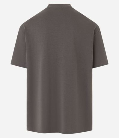 Remera Relaxed en Algodón con Efecto Grueso 6