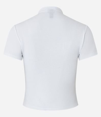 Blusa en Rib con Cuello Alto 5
