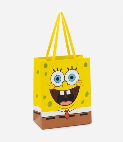 Embalaje de Regalo Pequeño con Estampa Bob Esponja