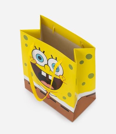 Embalaje de Regalo Pequeño con Estampa Bob Esponja 2
