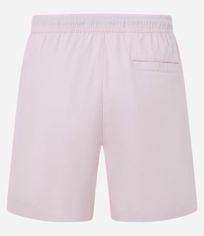 Bermuda en Sarga con Cintura Elástica 2