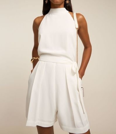 Enterito en Crepé con Lazo en la Cintura 7