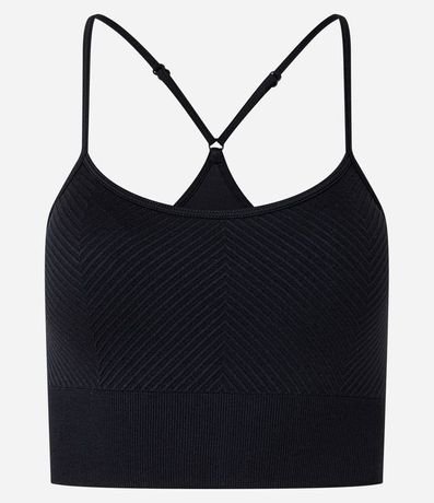 Top Deportivo con Copa Texturizado y Sin Costura 5