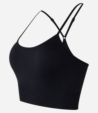 Top Deportivo con Copa Texturizado y Sin Costura 6