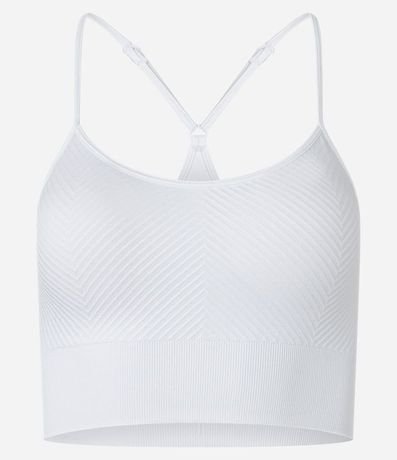 Top Deportivo con Copa Texturizado y Sin Costura 5