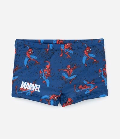Sunga Boxer Infantil con Protección UV y Estampa Spider-Man - Talle 2 a 10 años
