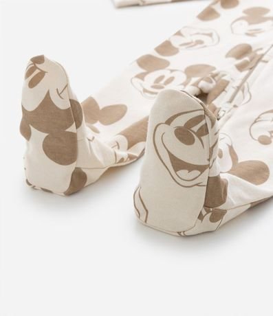 Enterito Infantil en Suedine con Estampa de Mickey  - Talle 0 a 18 meses 5