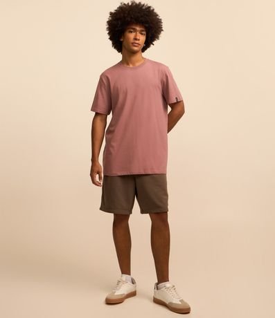 Remera Comfort Básica en Tejido Texturizado 3