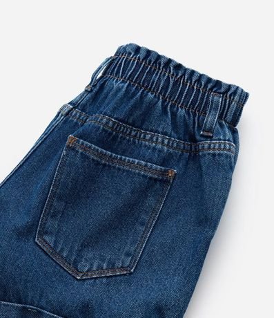 Short Clochard Infantil en Jeans con Bajo Plegado - Talle 5 a 14 años 6