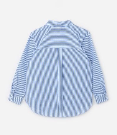 Camisa en Ana Ruga Rayada Curve & Plus Size 6
