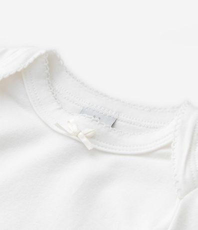 Body Infantil con Moña en el Cuello - Tam  0 a 18 meses 6