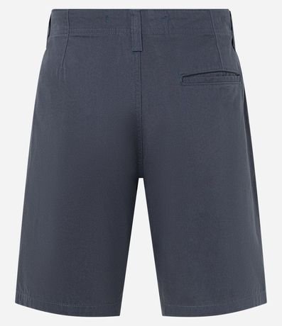 Bermuda Slim Sastrería en Sarga con Bolsillos 6