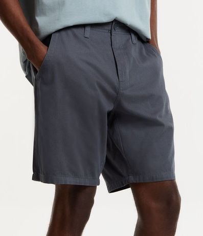 Bermuda Slim Sastrería en Sarga con Bolsillos 2