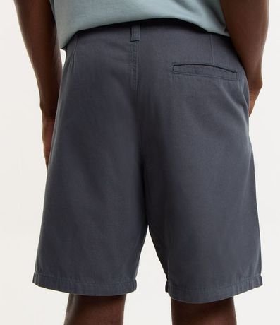 Bermuda Slim Sastrería en Sarga con Bolsillos 3