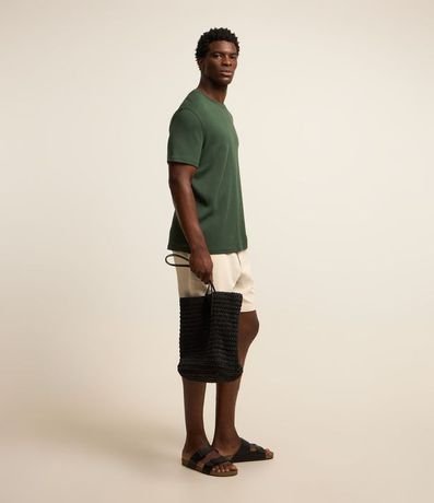 Remera Regular en Algodón Manga Corta 4