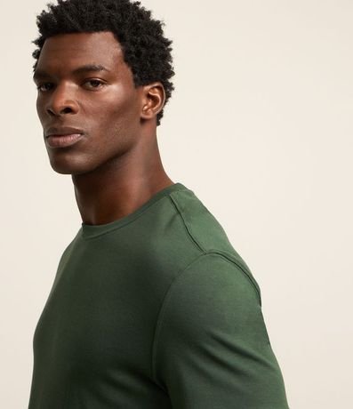 Remera Regular en Algodón Manga Corta 5