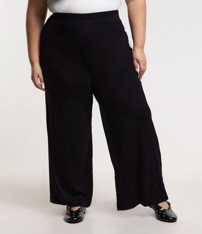 Pantalón Pantalona en Crepé Curve & Plus Size 2