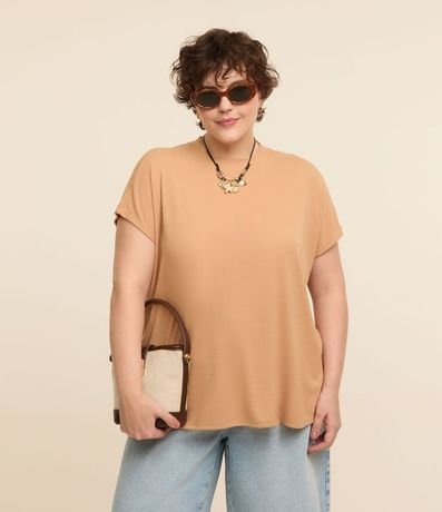 Blusa en Ribana sin Sisa Curve & Plus Size 1