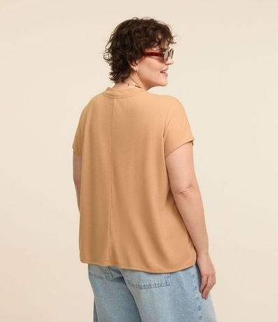 Blusa en Ribana sin Sisa Curve & Plus Size 3