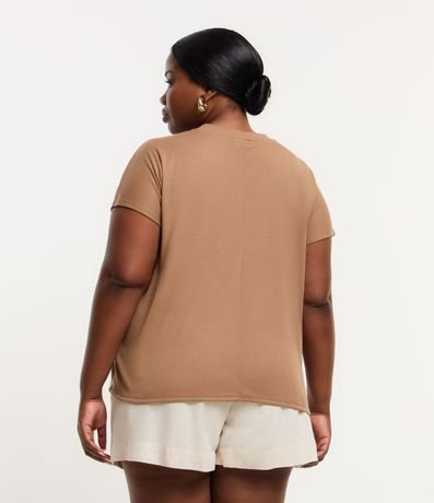 Blusa en Ribana sin Sisa Curve & Plus Size 4