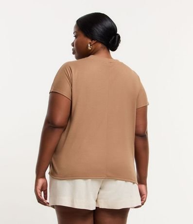 Blusa en Ribana sin Sisa Curve & Plus Size 3