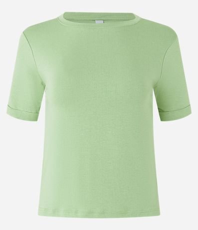 Blusa Básica en Viscosa con Manga Dobrada 8