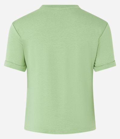 Blusa Básica en Viscosa con Manga Dobrada 9