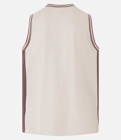 Musculosa Deportiva Baloncesto Tecnología Dry con Estampa Toronto 8