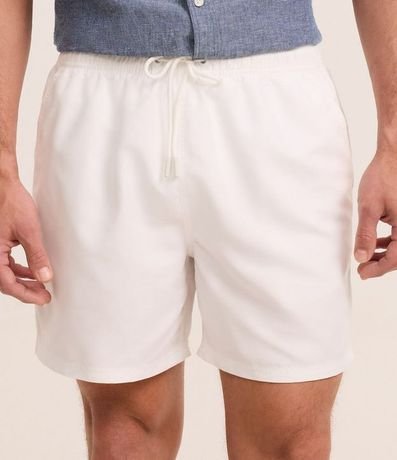 Bermuda de Baño en Microfibra con Cintura Elástica y Bolsillos 2