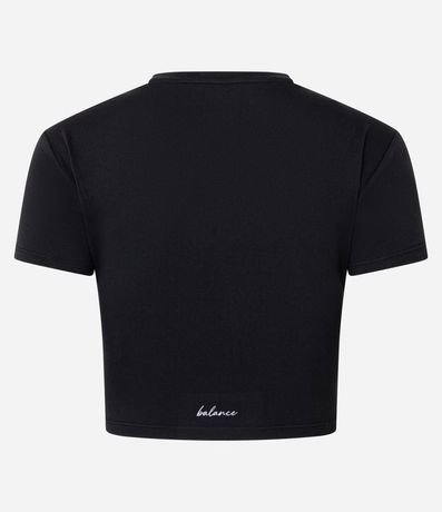 Remera Cropped Deportiva con Diferencial Tacto Suave 7