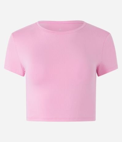 Remera Cropped Deportiva con Diferencial Tacto Suave 6