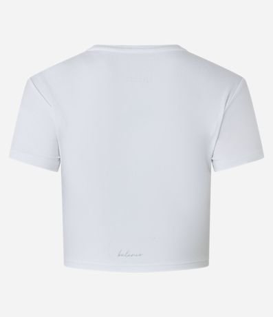 Remera Cropped Deportiva con Diferencial Tacto Suave 7
