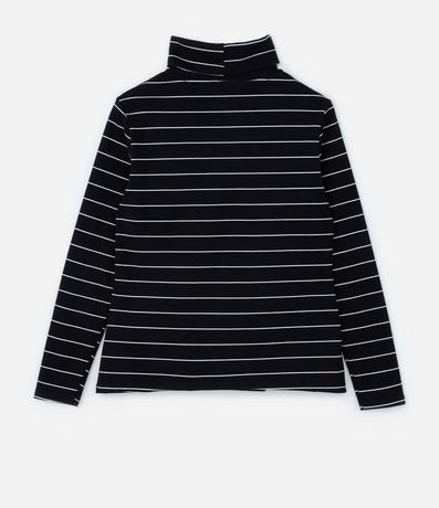 Blusa Manga Larga en Rib Rayada Curve & Plus Size 6