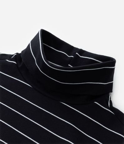 Blusa Manga Larga en Rib Rayada Curve & Plus Size 8