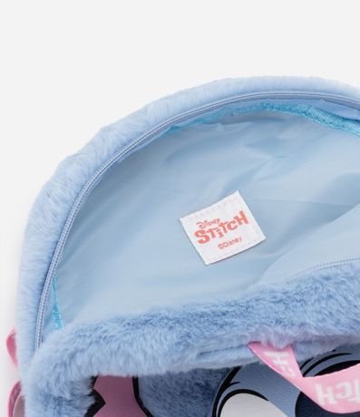 Mochila Infantil con Peluche y Estampa Stitch - Talle U 4