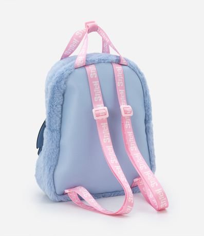 Mochila Infantil con Peluche y Estampa Stitch - Talle U 6