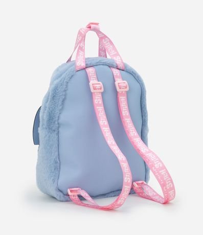 Mochila Infantil con Peluche y Estampa Stitch - Talle U 7