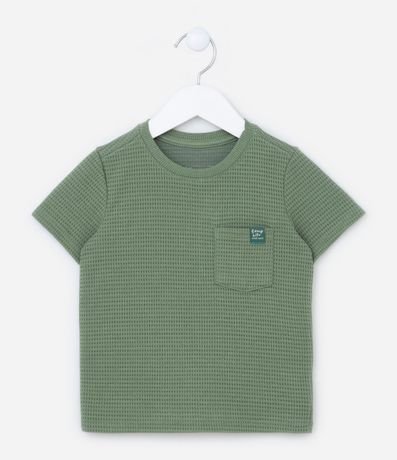 Conjunto Infantil en Algodón Texturizado con Bolsillo - Talle 1 a 5 años 2