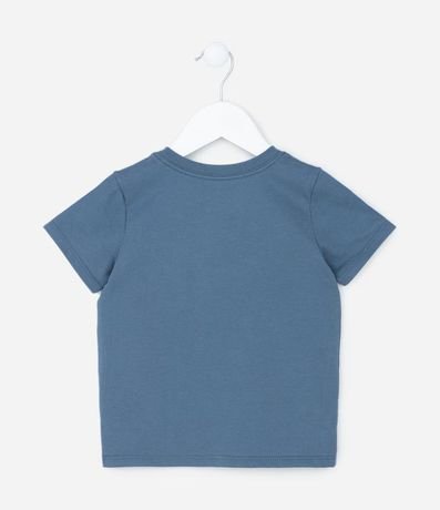 Remera Infantil Básica con Etiqueta Bordada - Talle 1 a 5 años 2