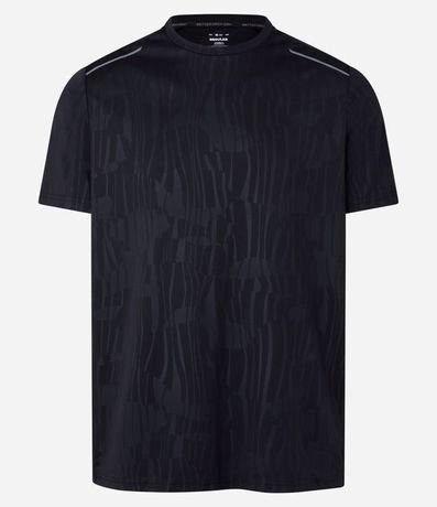 Remera Deportiva Tecnologia Dry con Estampa Heat Print 5