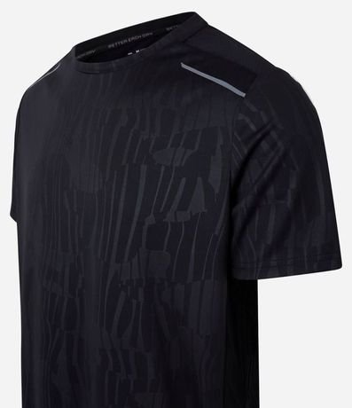 Remera Deportiva Tecnologia Dry con Estampa Heat Print 6