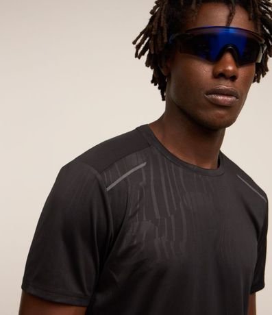 Remera Deportiva Tecnologia Dry con Estampa Heat Print 3