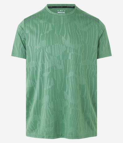 Remera Deportiva Tecnologia Dry con Estampa Heat Print 5