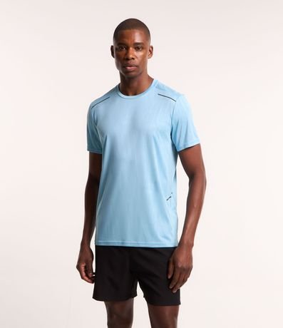 Remera Deportiva Tecnologia Dry con Estampa Heat Print